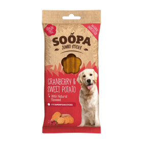 Soopa dental sticks karpalo-bataatti jumbo 170 g