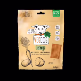VegDog jerkey makupalat