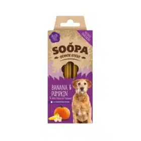 Soopa seniorin purutikut banaani / kurpitsa